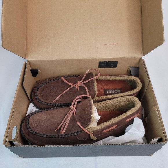 Sorel Maddox Moc Men\'s Rustic Brown Tobacco NM2278-256 US Size 9 NIB main image 4